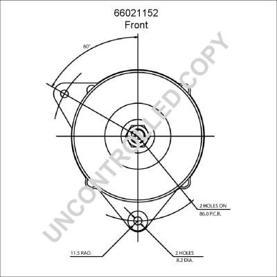 Prestolite Electric 66021152 - Ģenerators www.autospares.lv