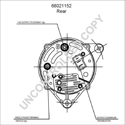 Prestolite Electric 66021152 - Ģenerators www.autospares.lv