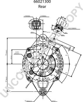 Prestolite Electric 66021300 - Генератор www.autospares.lv