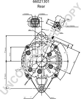 Prestolite Electric 66021301 - Ģenerators www.autospares.lv