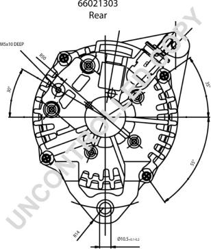 Prestolite Electric 66021303 - Ģenerators www.autospares.lv