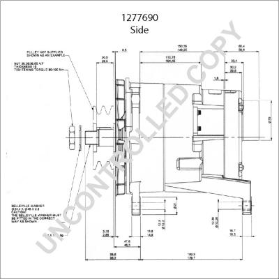 Prestolite Electric 1277690 - Ģenerators www.autospares.lv