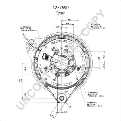 Prestolite Electric 1277690 - Ģenerators www.autospares.lv