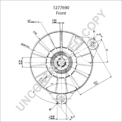 Prestolite Electric 1277690 - Ģenerators www.autospares.lv