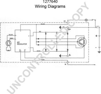 Prestolite Electric 1277A640 - Alternator www.autospares.lv