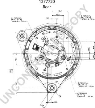 Prestolite Electric 1277720 - Ģenerators www.autospares.lv