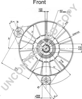 Prestolite Electric 1277A640 - Ģenerators www.autospares.lv