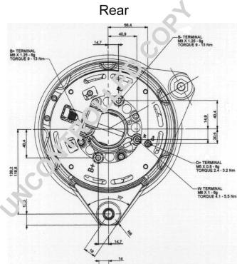 Prestolite Electric 1277A640 - Alternator www.autospares.lv