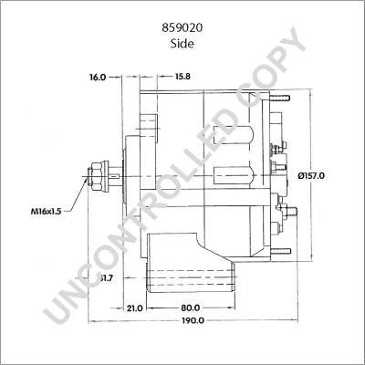 Prestolite Electric 859020 - Ģenerators autospares.lv