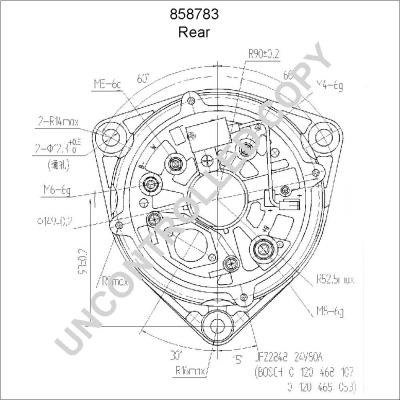 Prestolite Electric 858783 - Ģenerators www.autospares.lv