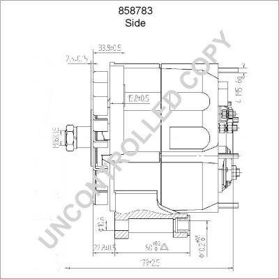 Prestolite Electric 858783 - Ģenerators www.autospares.lv