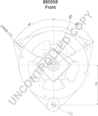 Prestolite Electric 860558 - Ģenerators www.autospares.lv