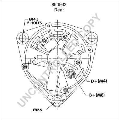 Prestolite Electric 860563 - Ģenerators www.autospares.lv