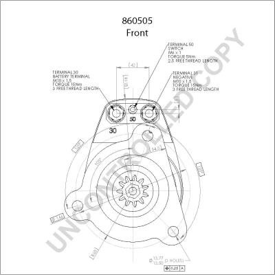 Prestolite Electric 860505GB - Starteris www.autospares.lv