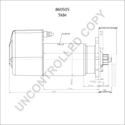 Prestolite Electric 860505GB - Starteris www.autospares.lv