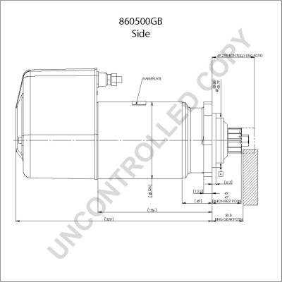 Prestolite Electric 860500GB - Starteris www.autospares.lv