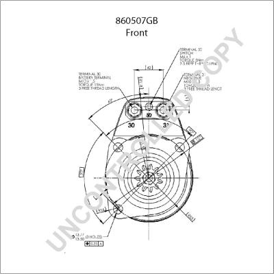 Prestolite Electric 860507GB - Starteris www.autospares.lv