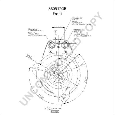 Prestolite Electric 860512GB - Starteris www.autospares.lv