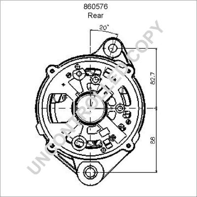 Prestolite Electric 860576 - Ģenerators autospares.lv