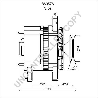 Prestolite Electric 860576 - Ģenerators autospares.lv