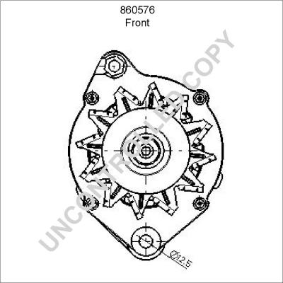 Prestolite Electric 860576 - Ģenerators autospares.lv