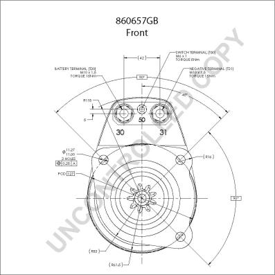 Prestolite Electric 860657GB - Starteris www.autospares.lv