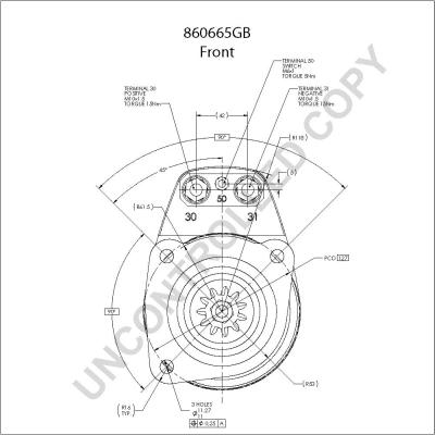 Prestolite Electric 860665GB - Стартер www.autospares.lv