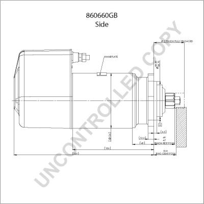 Prestolite Electric 860660GB - Starteris www.autospares.lv