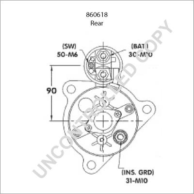 Prestolite Electric 860618 - Starter www.autospares.lv