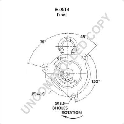 Prestolite Electric 860618 - Starter www.autospares.lv