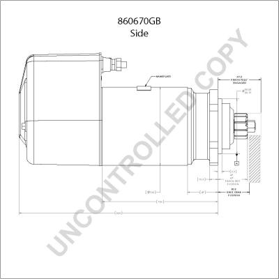 Prestolite Electric 860670GB - Starteris www.autospares.lv