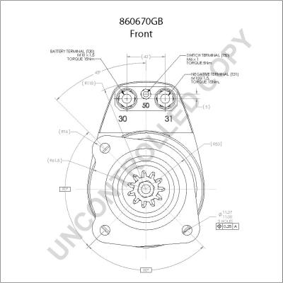 Prestolite Electric 860670GB - Starteris www.autospares.lv