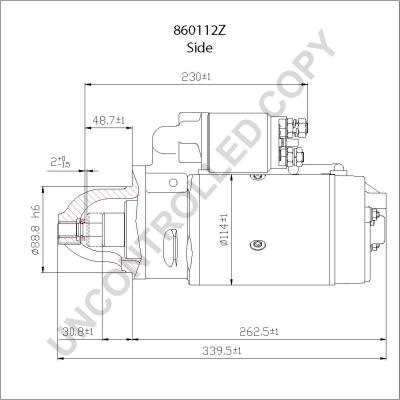 Prestolite Electric 860112Z - Starteris autospares.lv