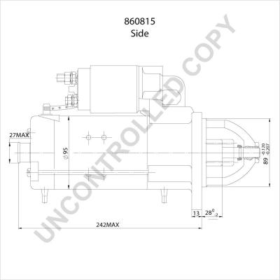 Prestolite Electric 860815 - Starter www.autospares.lv