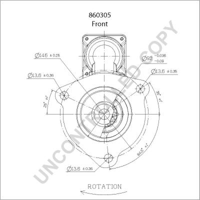 Prestolite Electric 860305 - Starteris www.autospares.lv