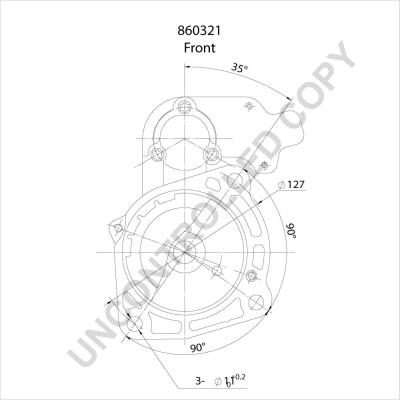 Prestolite Electric 860321 - Starteris www.autospares.lv