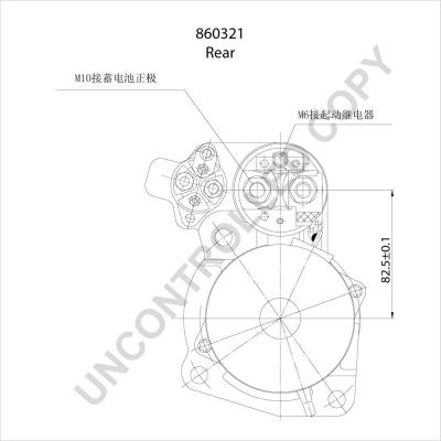 Prestolite Electric 860321 - Starteris www.autospares.lv