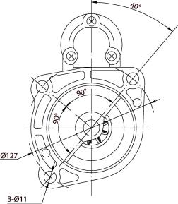 Prestolite Electric 861053 - Starteris www.autospares.lv