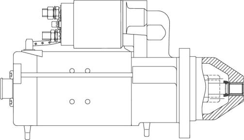 Prestolite Electric 861084 - Starteris www.autospares.lv