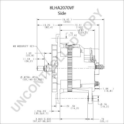 Prestolite Electric 8LHA2070VF - Ģenerators www.autospares.lv