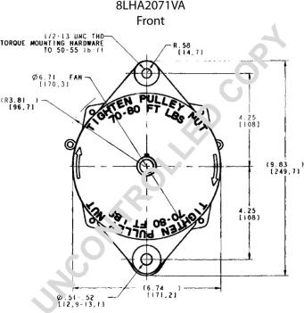 Prestolite Electric 8LHA2071VA - Ģenerators www.autospares.lv