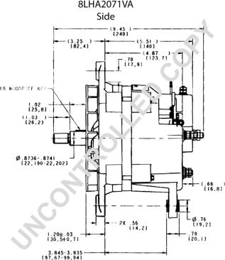 Prestolite Electric 8LHA2071VA - Ģenerators www.autospares.lv