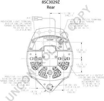 Prestolite Electric 8SC3029Z - Ģenerators www.autospares.lv