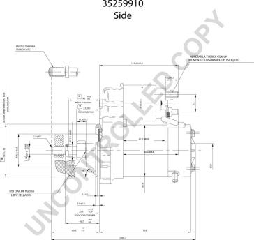 Prestolite Electric 35259910 - Starteris autospares.lv