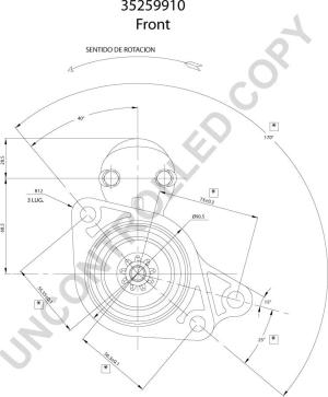 Prestolite Electric 35259910 - Starteris autospares.lv