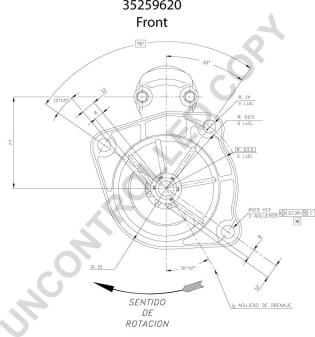 Prestolite Electric 35259620 - Starteris www.autospares.lv