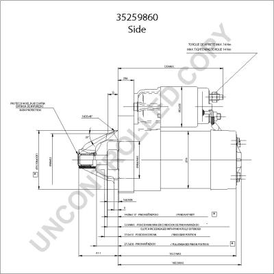 Prestolite Electric 35259860 - Starteris autospares.lv