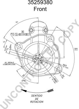 Prestolite Electric 35259380 - Starteris www.autospares.lv