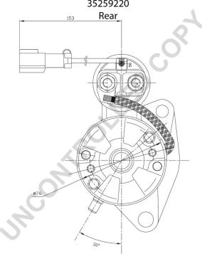 Prestolite Electric 35259220 - Starteris www.autospares.lv