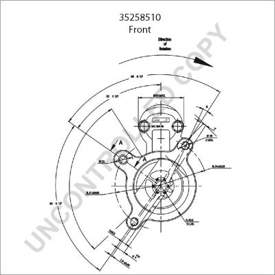 Prestolite Electric 35258510 - Starteris www.autospares.lv